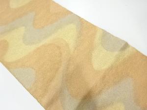 流水模様織出し全通袋帯